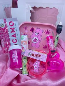 PINK MJ CARE BEAR DANK BOX