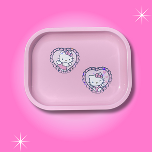 HK HEARTS ROLLING TRAY