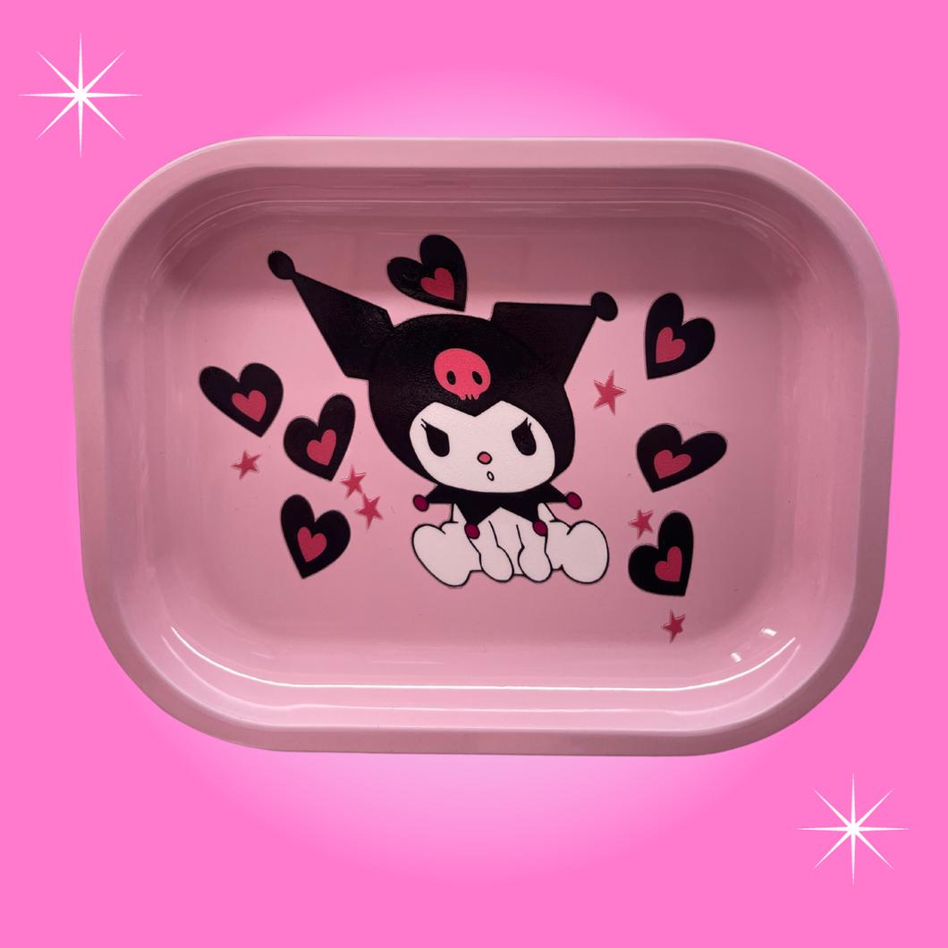 KUROMI MINI ROLLING TRAY ON THE GO