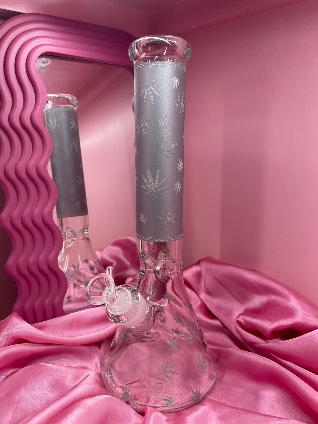 SILVER MJ BONG