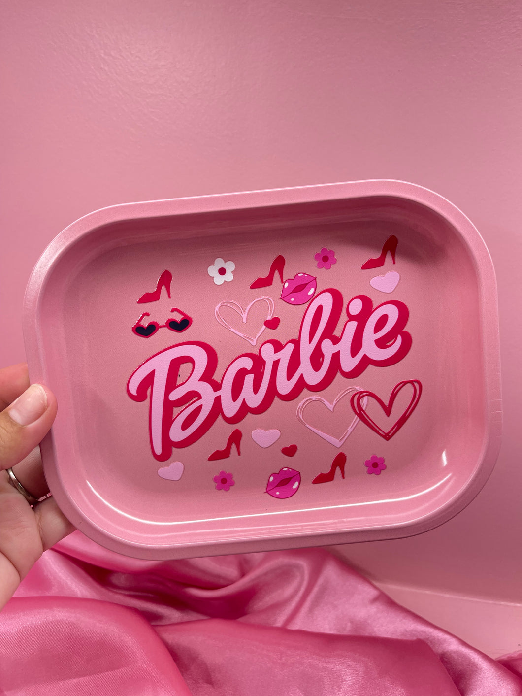 BARBIE ROLLING TRAY